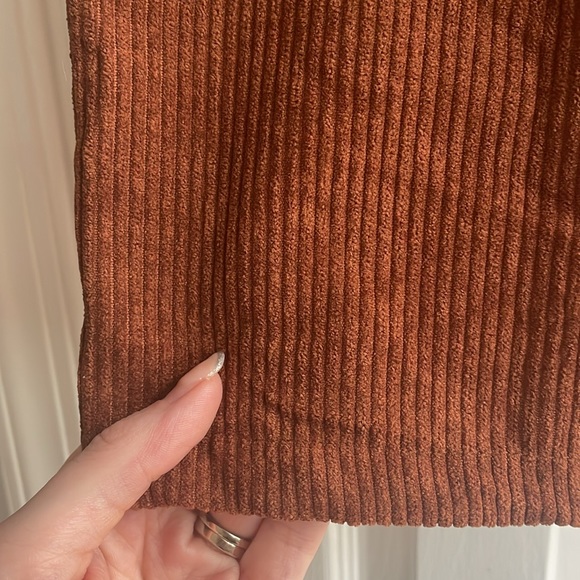 Amazon Button Down Corduroy Skirt Size XS-S - Picture 3 of 3